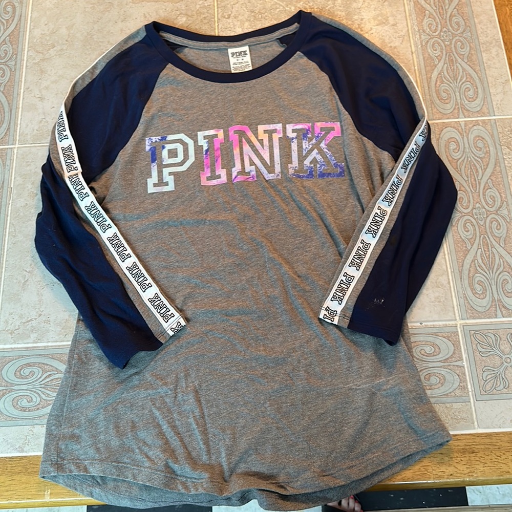VIctoria Secret pink long sleeve top